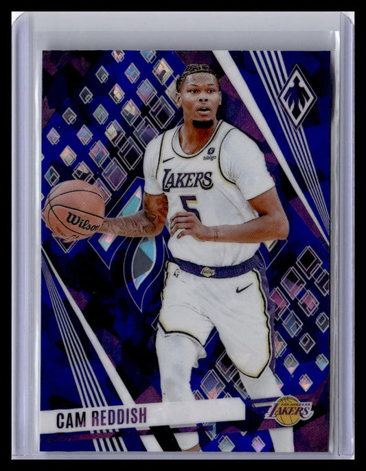 2023-24 Panini Phoenix #163 Cam Reddish Phoenix Blue Ice