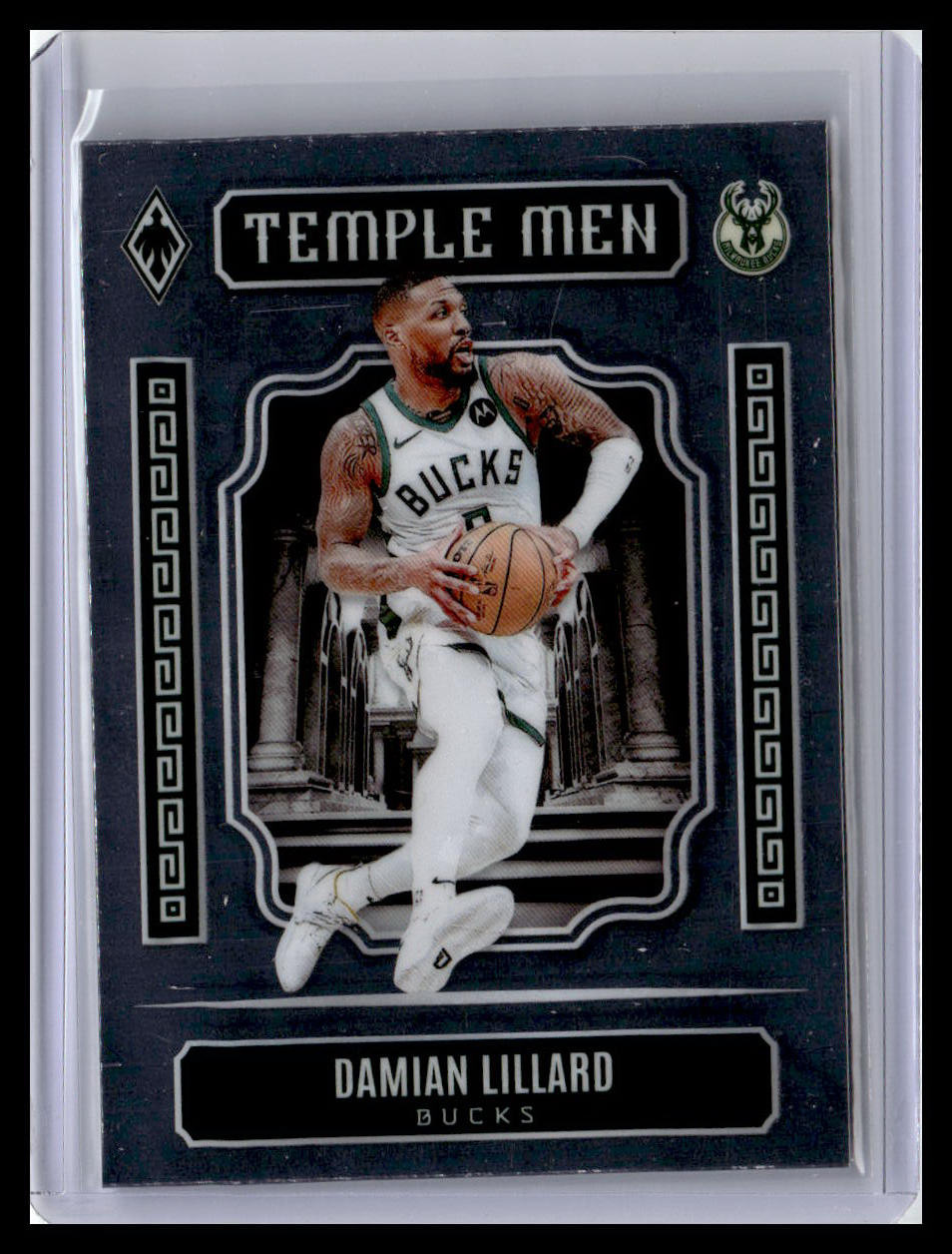 2023-24 Panini Phoenix #5 Damian Lillard Temple Men