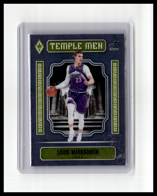 2023-24 Panini Phoenix #24 Lauri Markkanen Temple Men