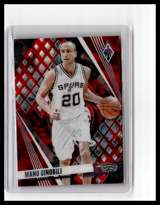 2023-24 Panini Phoenix #49 Manu Ginobili Phoenix Red Ice