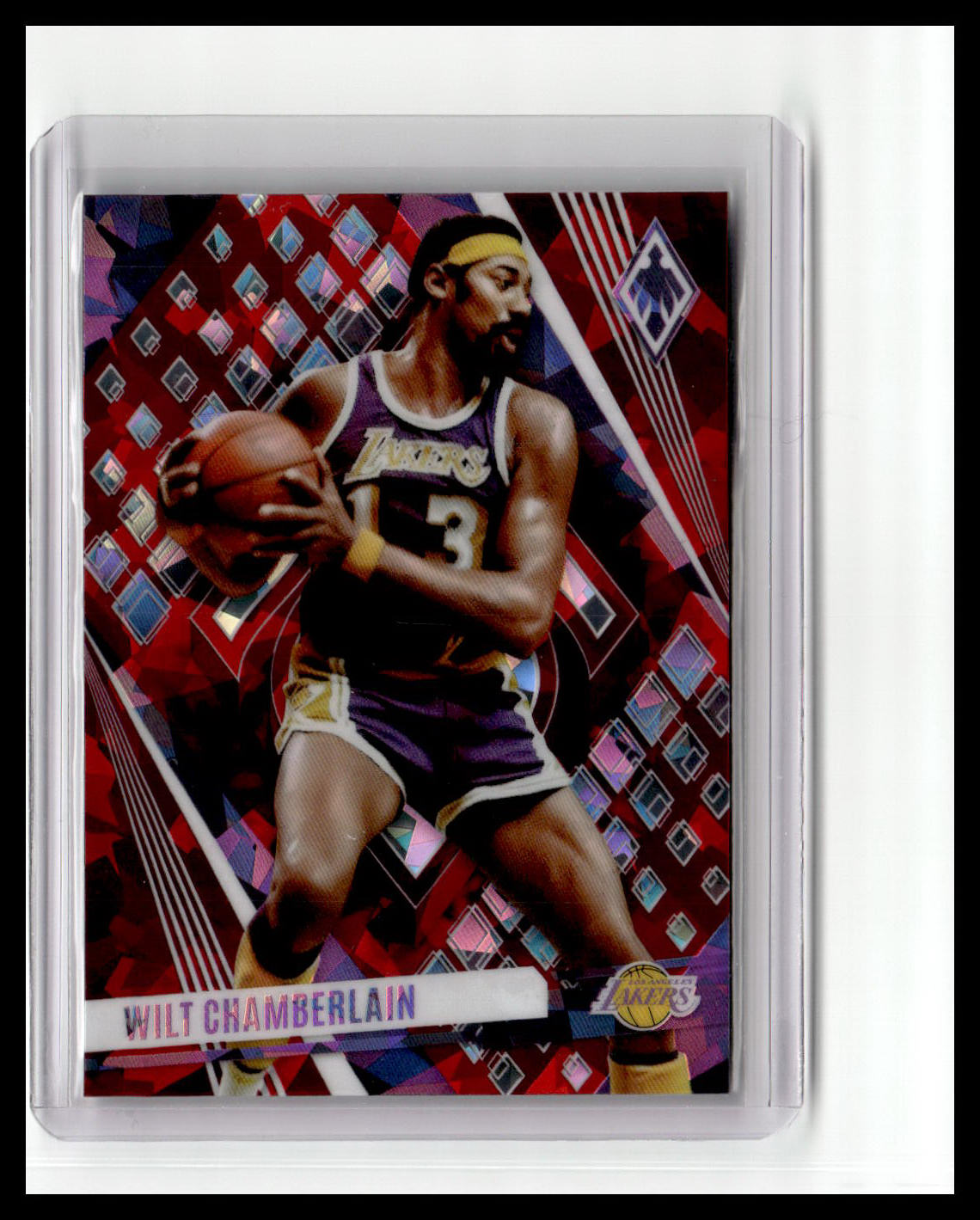 2023-24 Panini Phoenix #34 Wilt Chamberlain Phoenix Red Ice