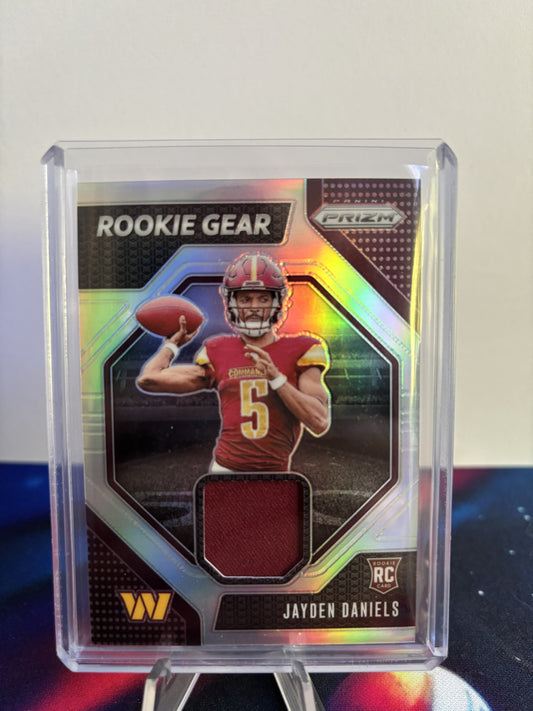 2024 Panini Prizm #RG-JDS Jayden Daniels Rookie Gear