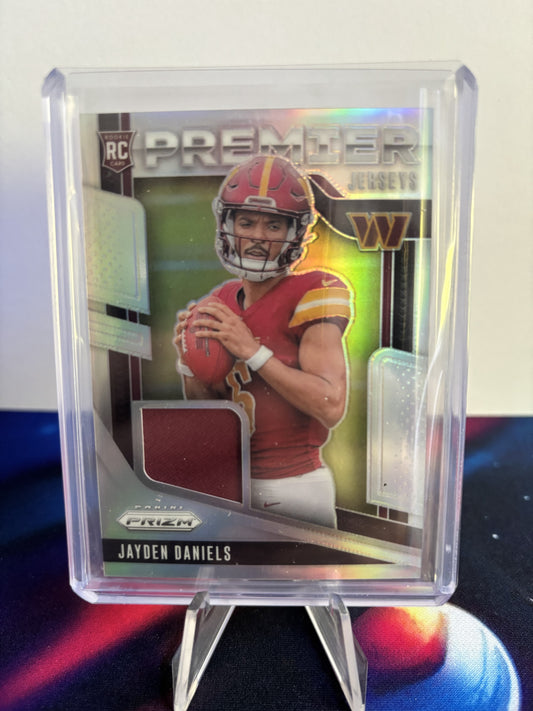 2024 Panini Prizm #PJ-JDS Jayden Daniels Premier Jerseys
