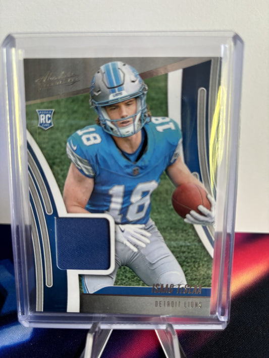 2025 Panini Absolute #ARM-ITA Isaac TeSlaa Absolute Rookie Materials
