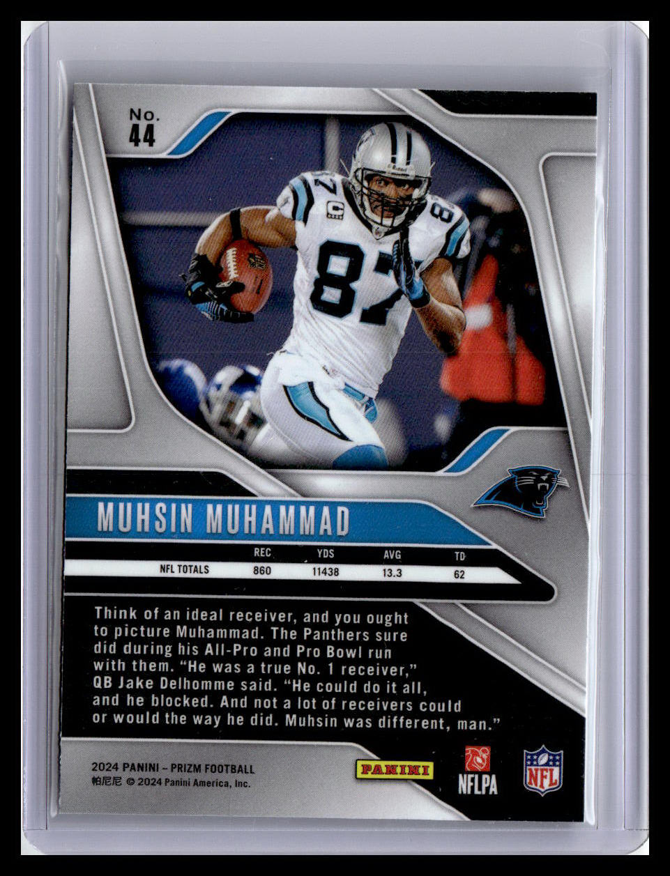2024 Panini Prizm #44 Muhsin Muhammad