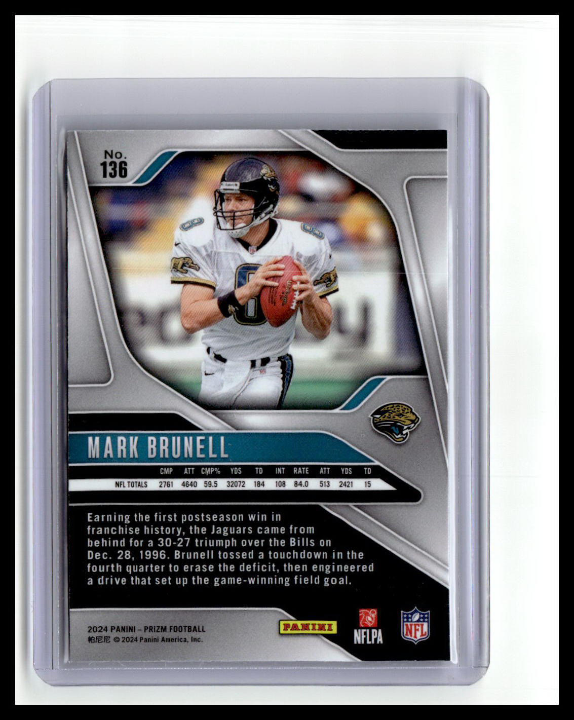 2024 Panini Prizm #136 Mark Brunell