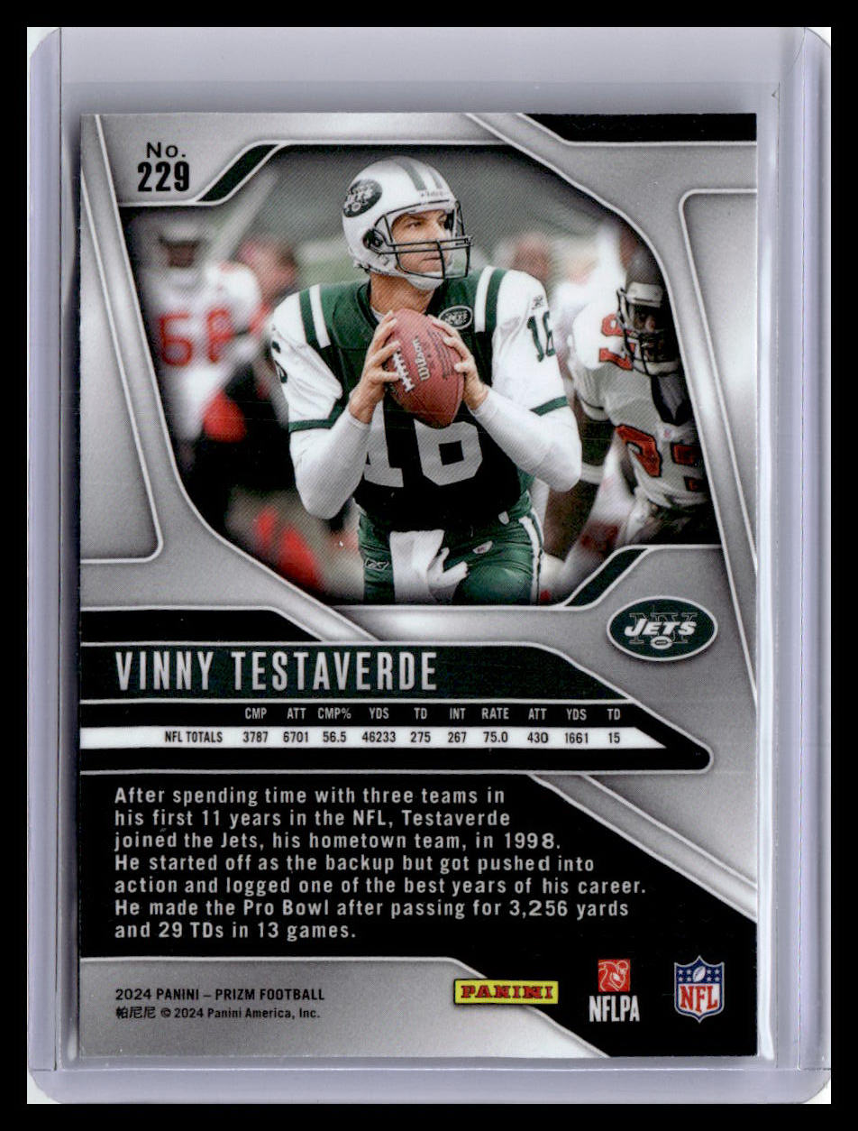 2024 Panini Prizm #229 Vinny Testaverde