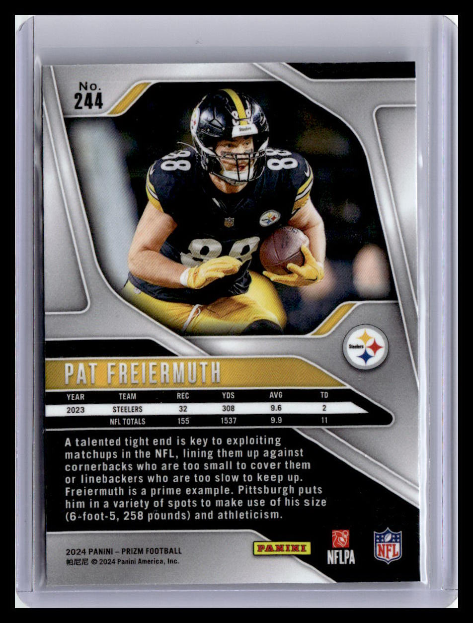 2024 Panini Prizm #244 Pat Freiermuth