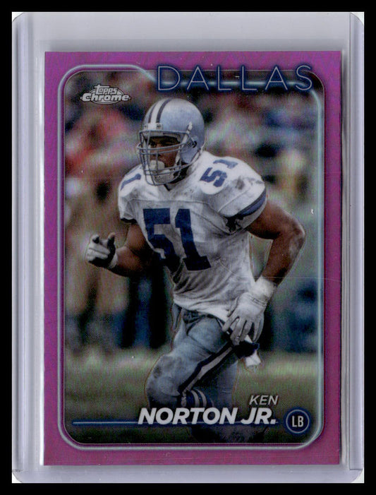 2024 Topps Chrome #51 Ken Norton Jr. Pink Refractor