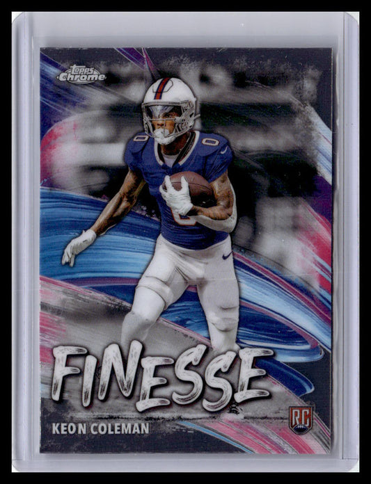 2024 Topps Chrome #F-18 Keon Coleman