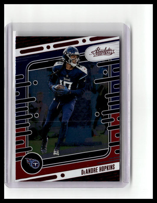 2024 Panini Absolute #98 DeAndre Hopkins Red and Blue