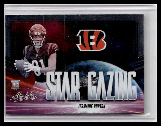 2024 Panini Absolute #SG-JBT Jermaine Burton Star Gazing