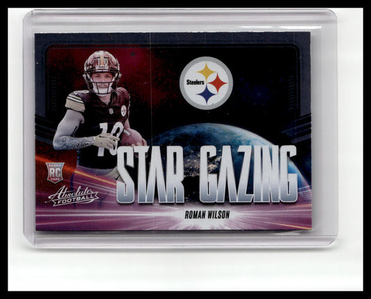 2024 Panini Absolute #SG-RWN Roman Wilson Star Gazing