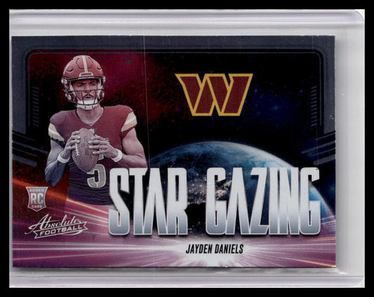 2024 Panini Absolute #SG-JDS Jayden Daniels Star Gazing