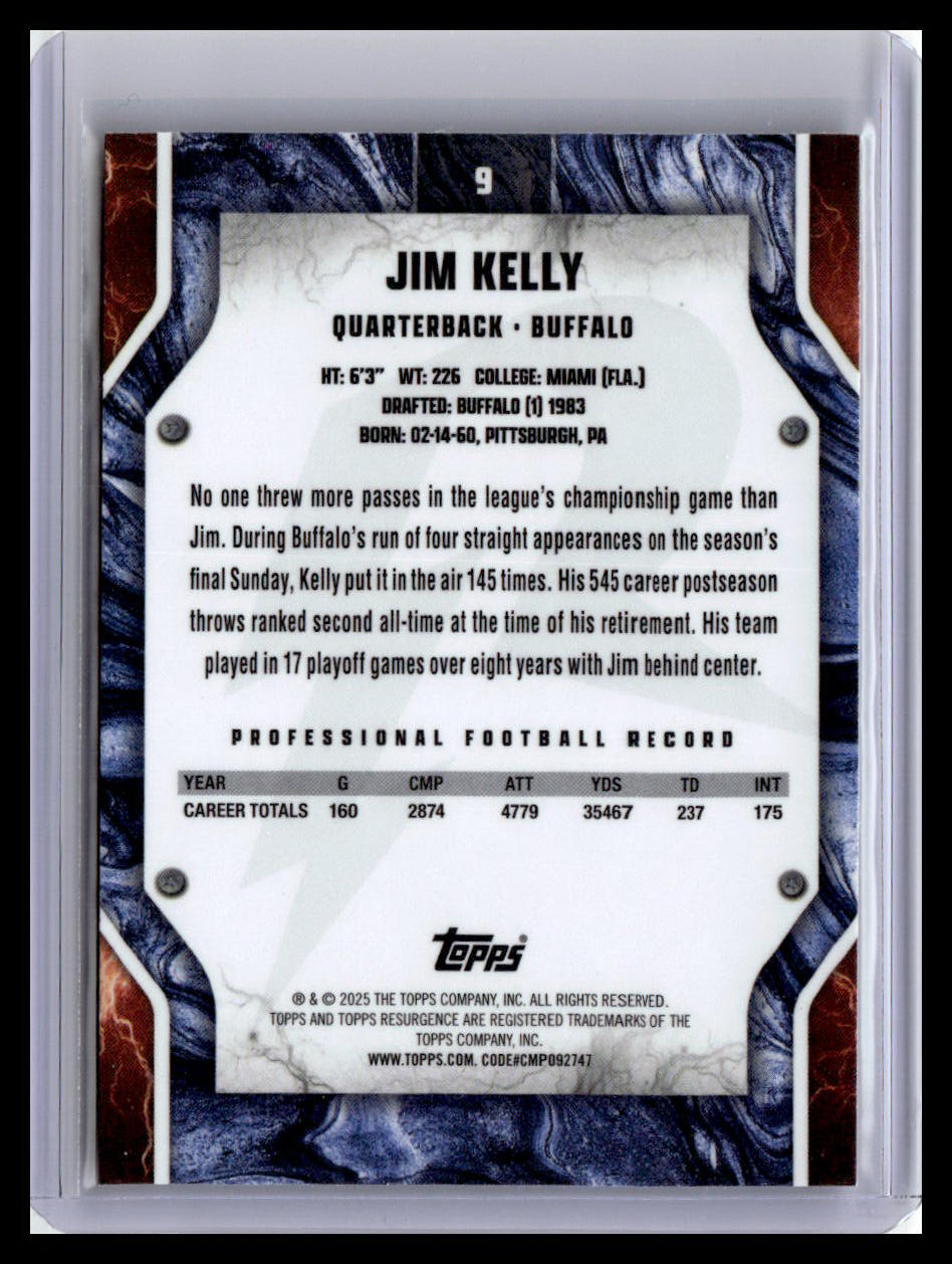 2024 Topps Resurgence #9 Jim Kelly