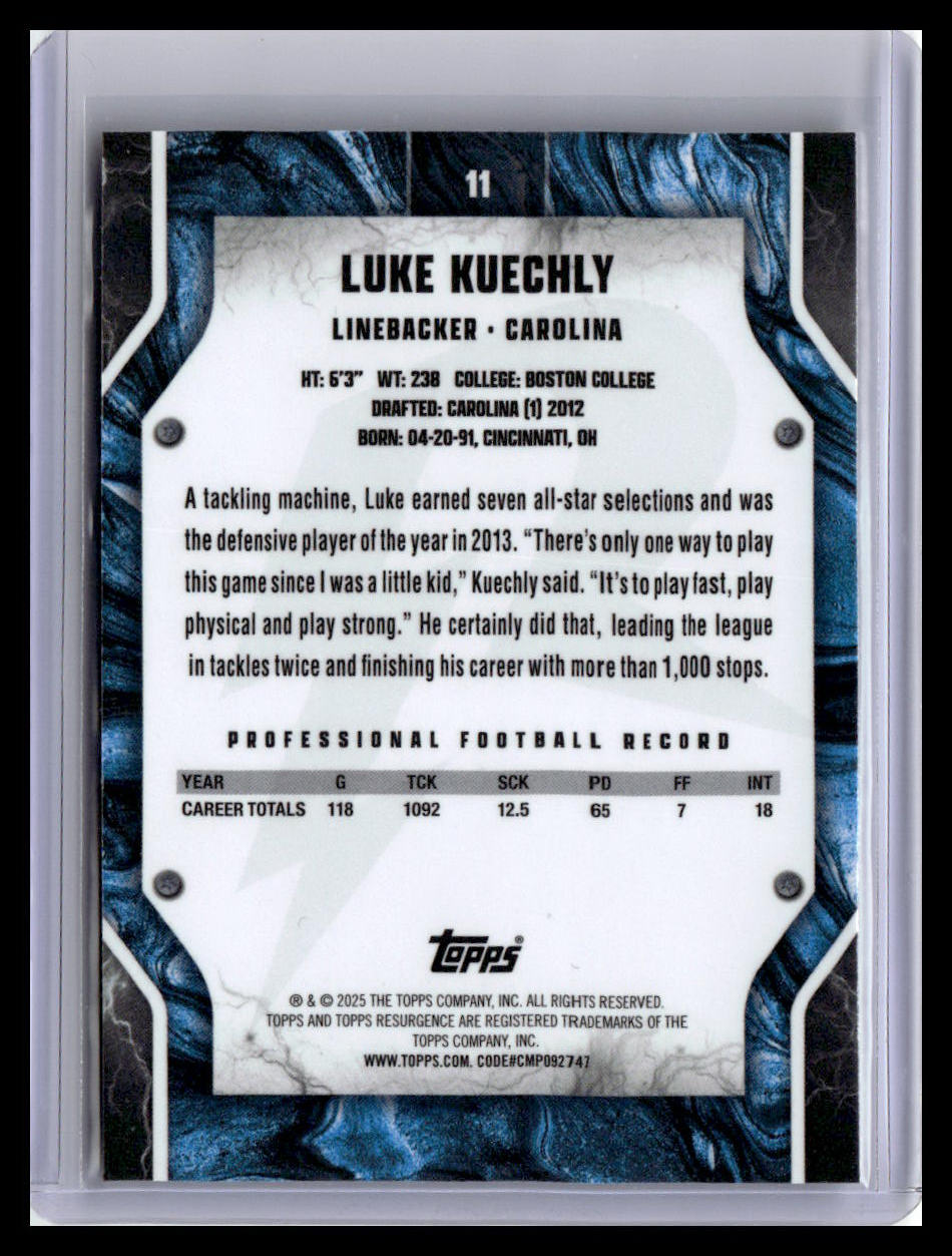 2024 Topps Resurgence #11 Luke Kuechly