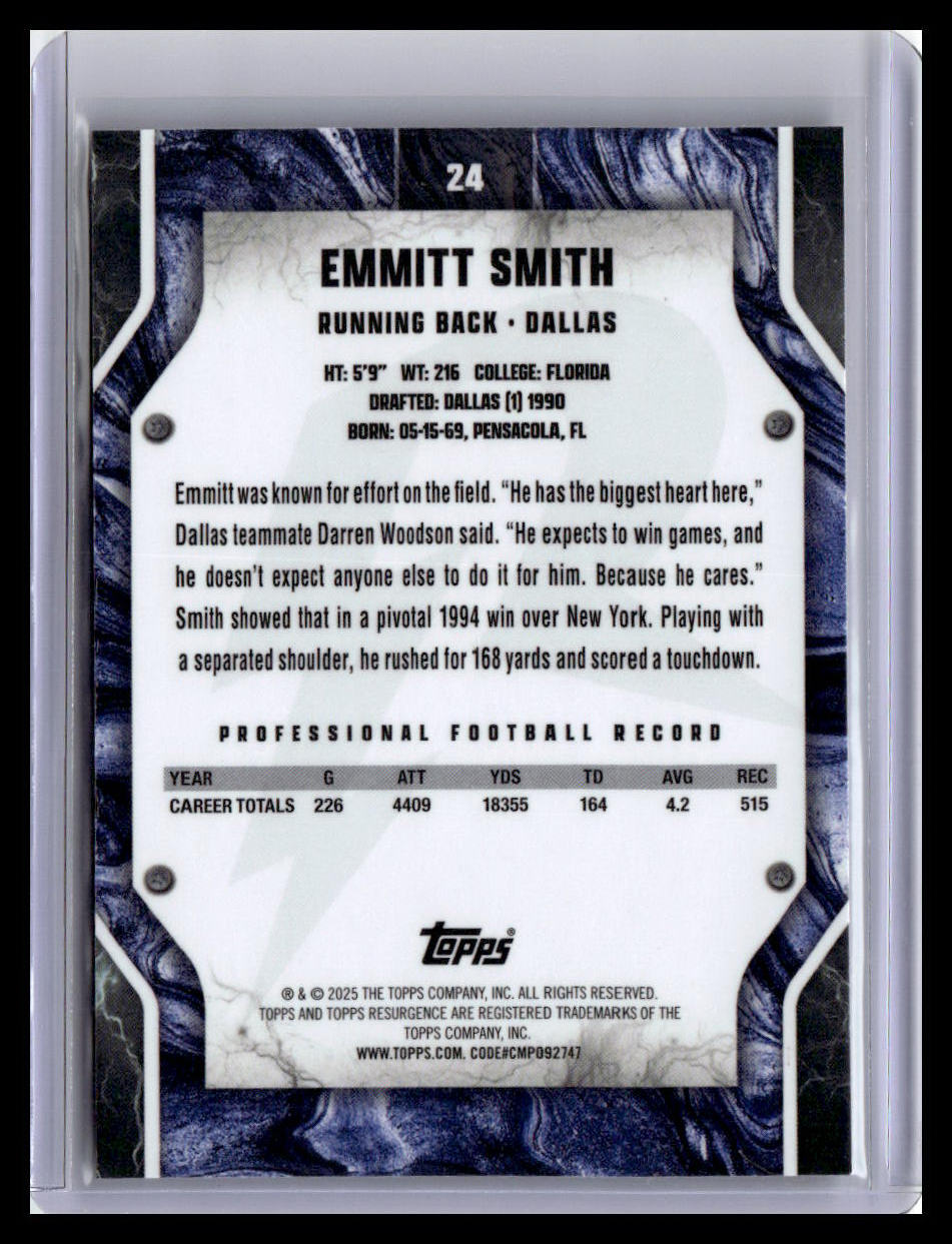 2024 Topps Resurgence #24 Emmitt Smith