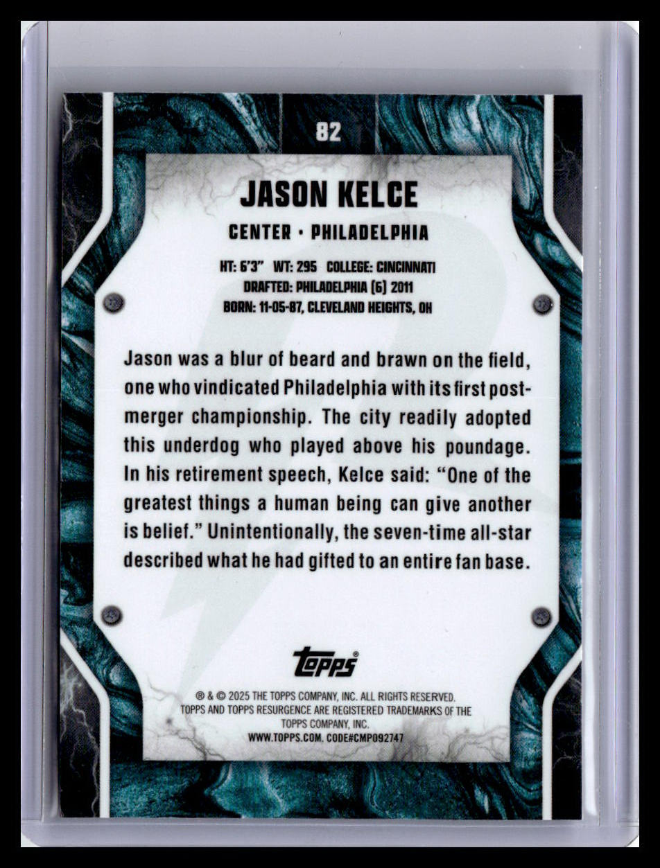 2024 Topps Resurgence #82 Jason Kelce