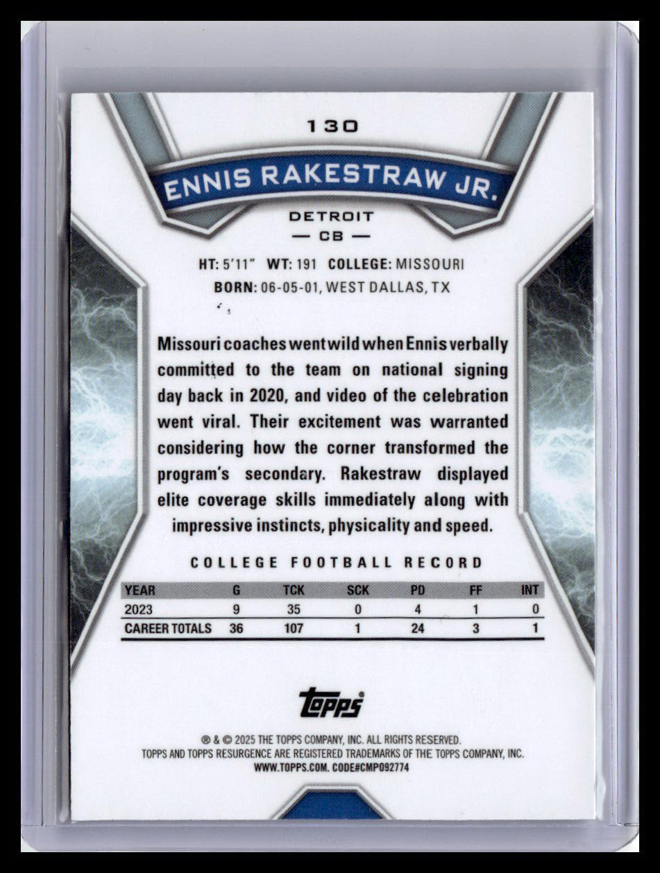 2024 Topps Resurgence #130 Ennis Rakestraw Jr.