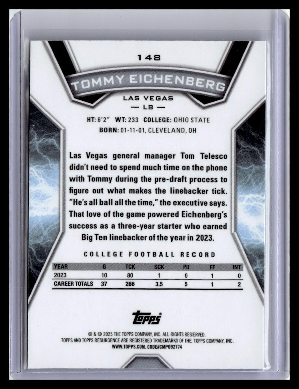 2024 Topps Resurgence #148 Tommy Eichenberg