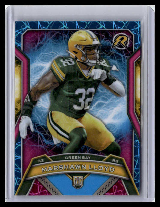 2024 Topps Resurgence #132 MarShawn Lloyd Sky Blue & Pink Shock
