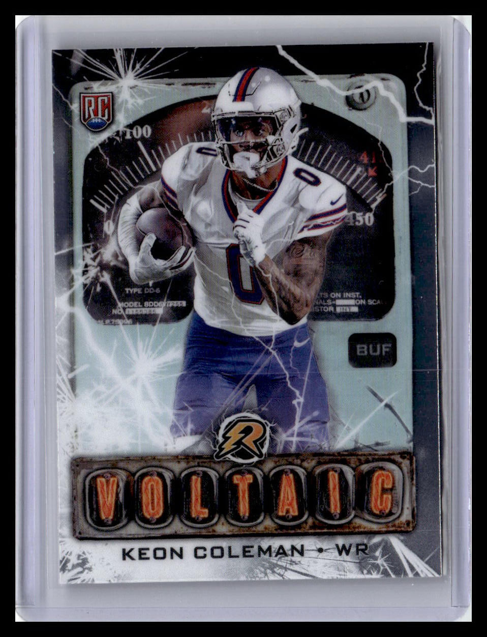 2024 Topps Resurgence #V-11 Keon Coleman Voltaic