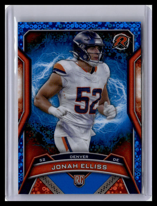 2024 Topps Resurgence #128 Jonah Elliss Blue & Orange Spark