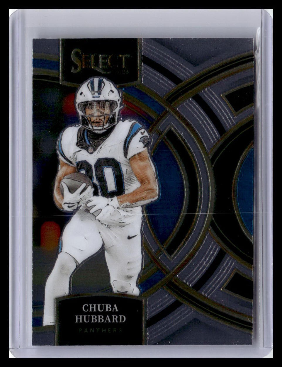 2023 Panini Select #191 Chuba Hubbard