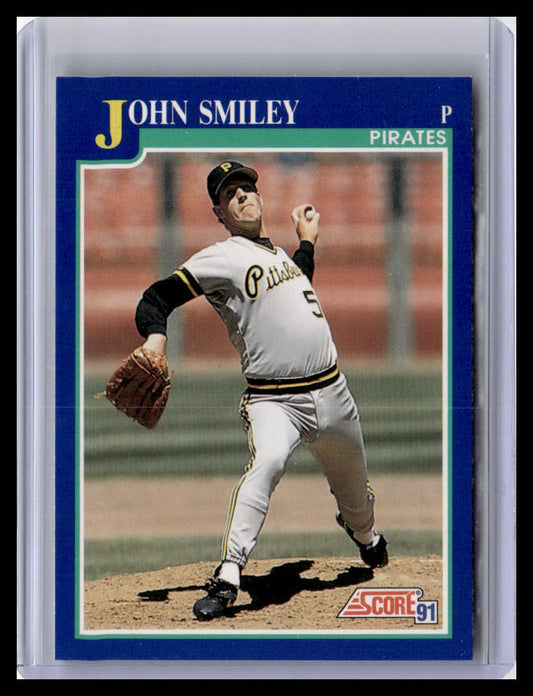 1991 Score #465 John Smiley