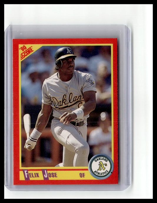 1990 Score #321 Felix Jose Promos