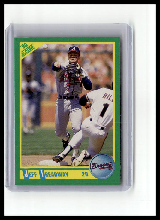 1990 Score #95 Jeff Treadway