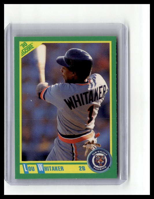 1990 Score #75 Lou Whitaker
