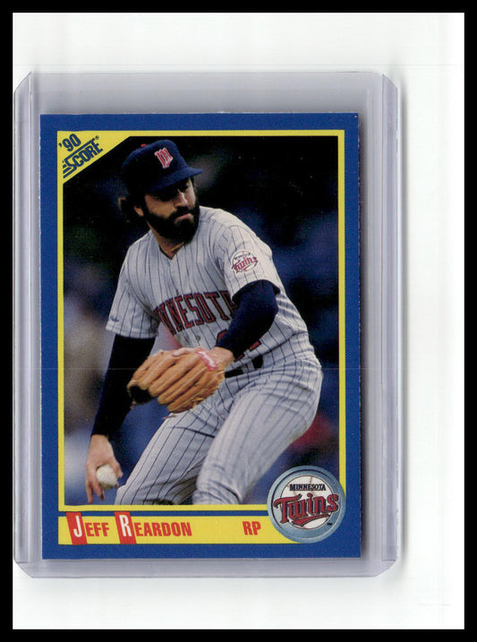 1990 Score #522 Jeff Reardon