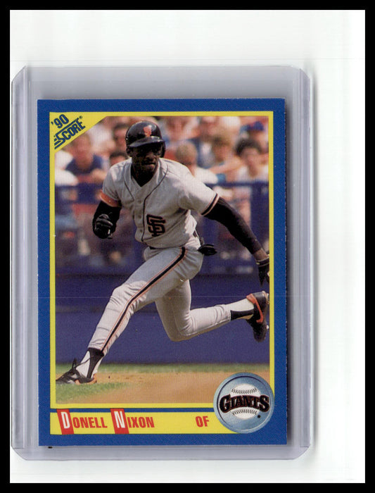 1990 Score #538 Donell Nixon