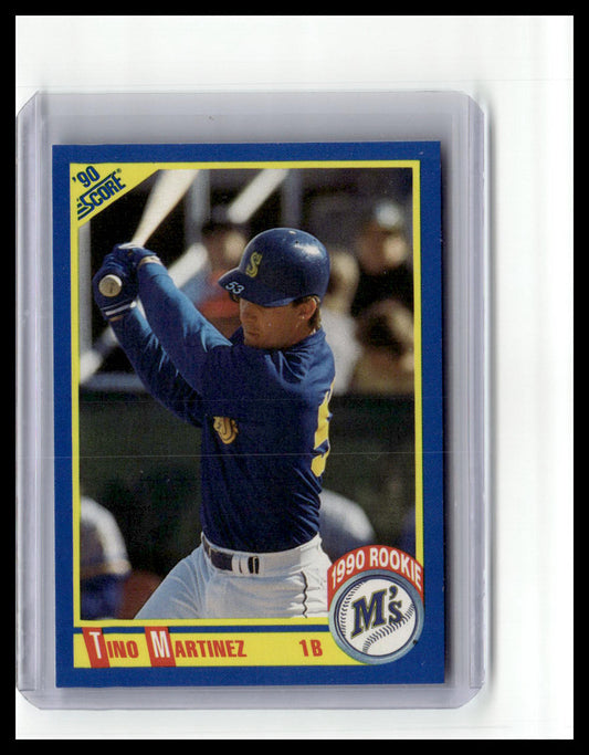 1990 Score #596 Tino Martinez