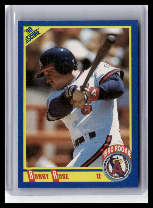 1990 Score #604 Bobby Rose