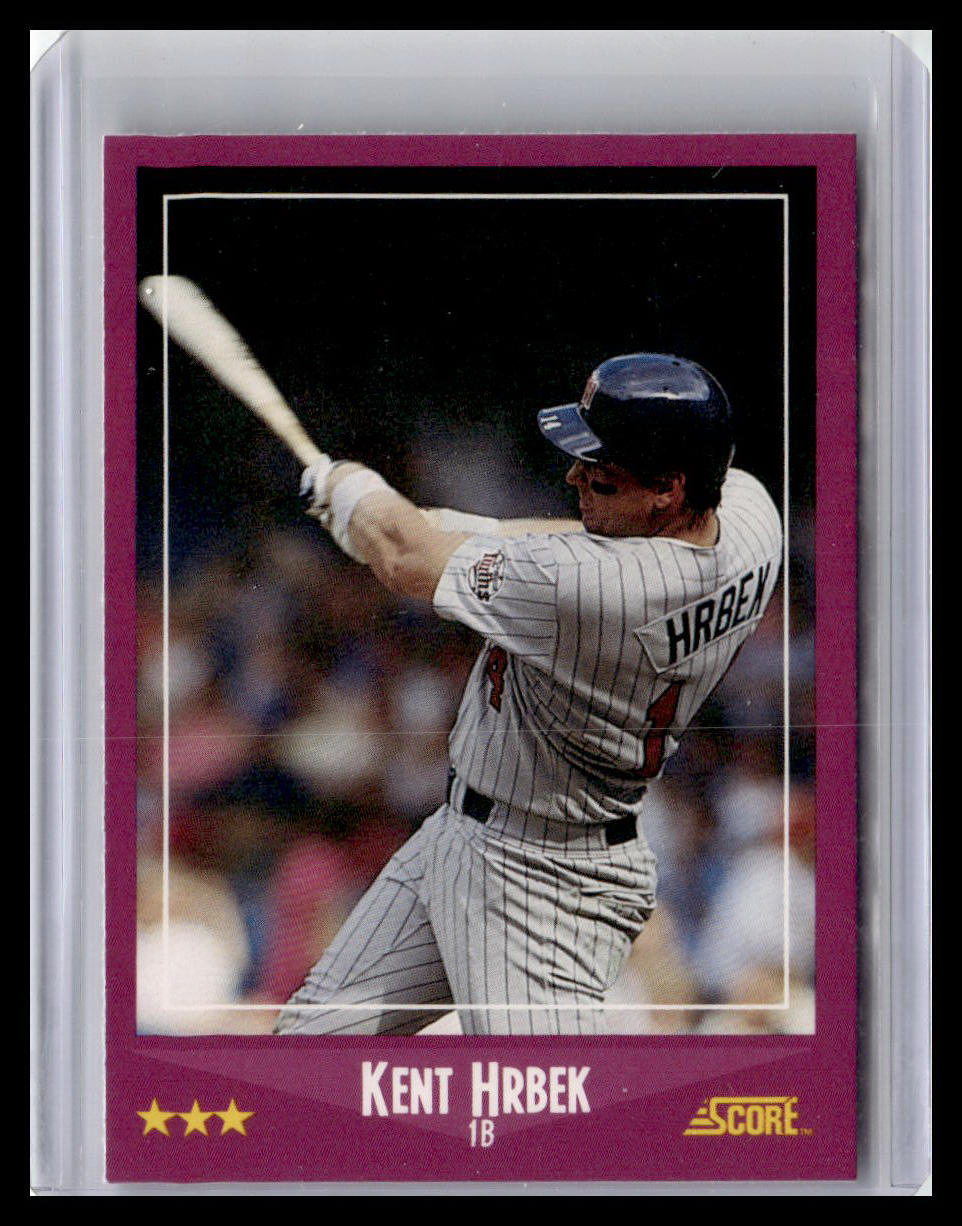1988 Score #43 Kent Hrbek