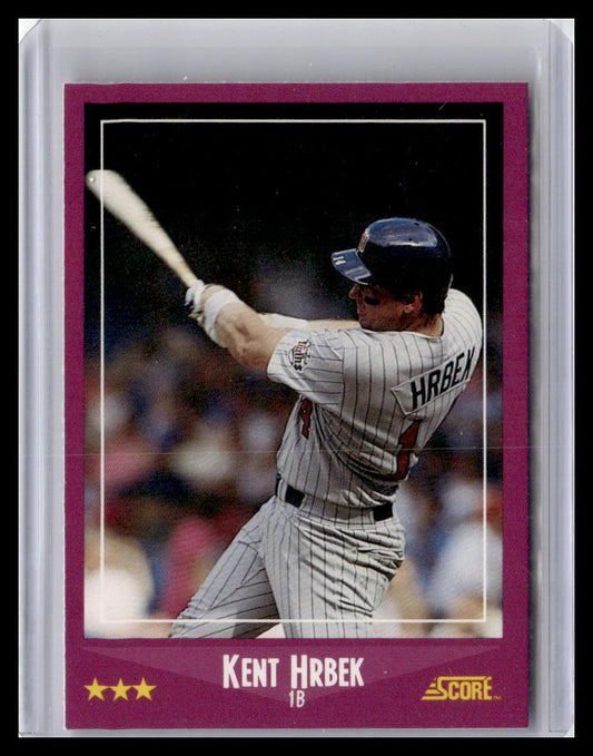 1988 Score #43 Kent Hrbek