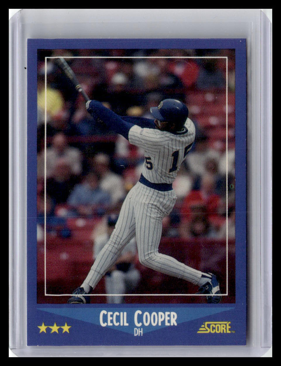 1988 Score #169 Cecil Cooper