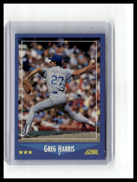 1988 Score #179 Greg Harris