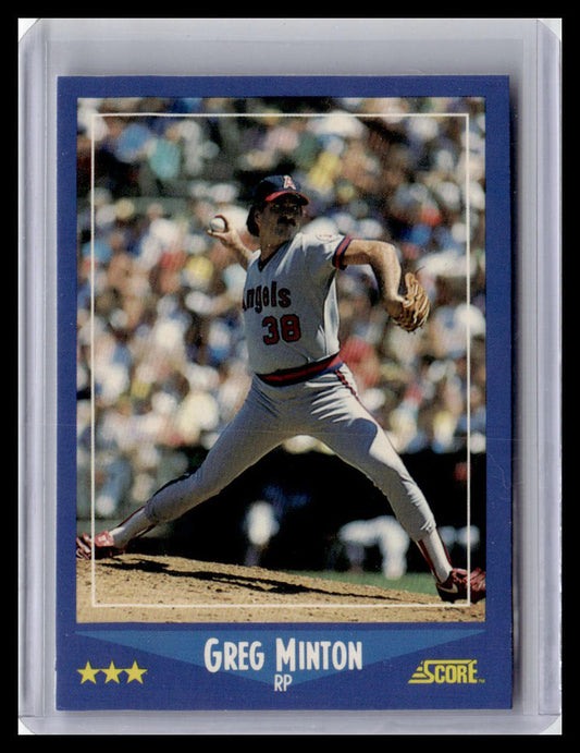 1988 Score #176 Greg Minton