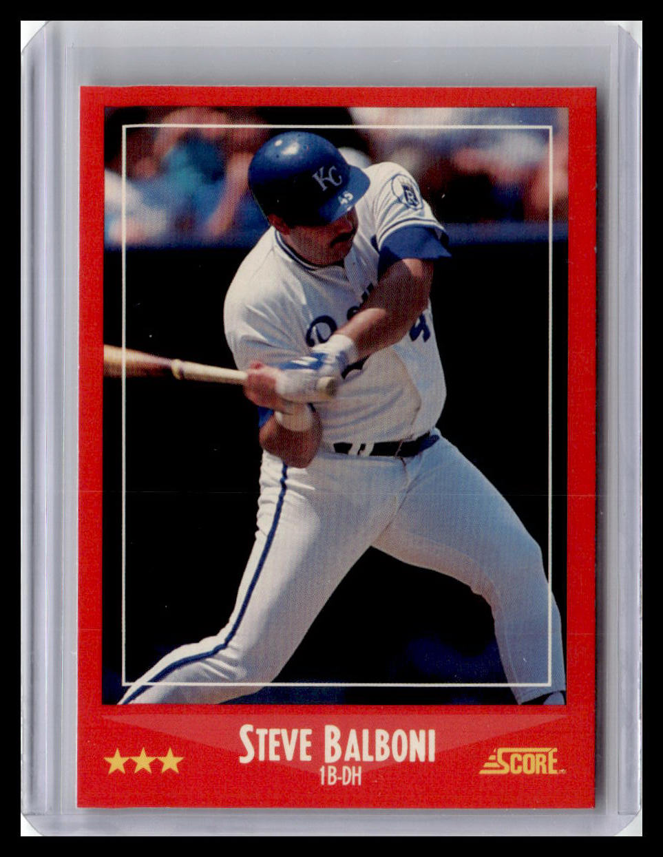 1988 Score #273 Steve Balboni