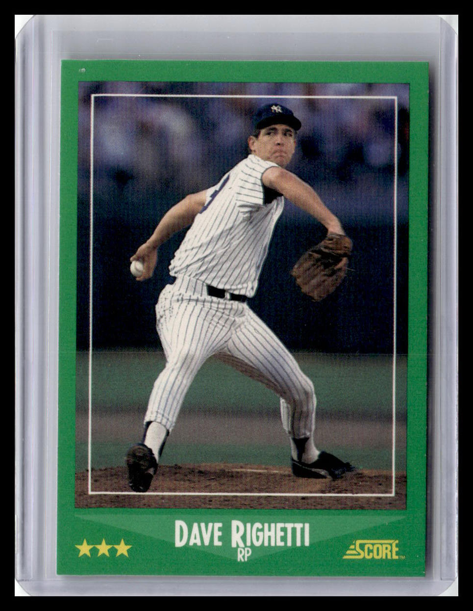 1988 Score #351 Dave Righetti