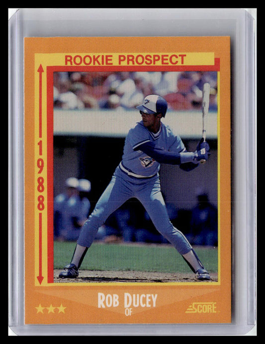 1988 Score #629 Rob Ducey