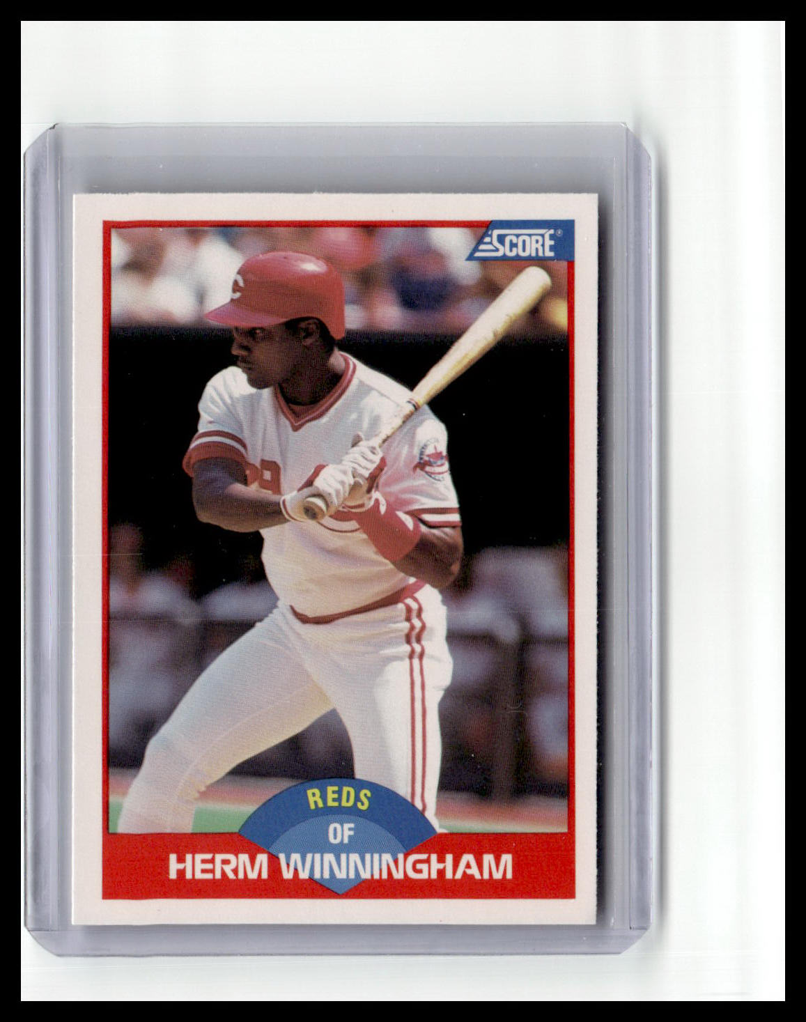 1989 Score #496 Herm Winningham