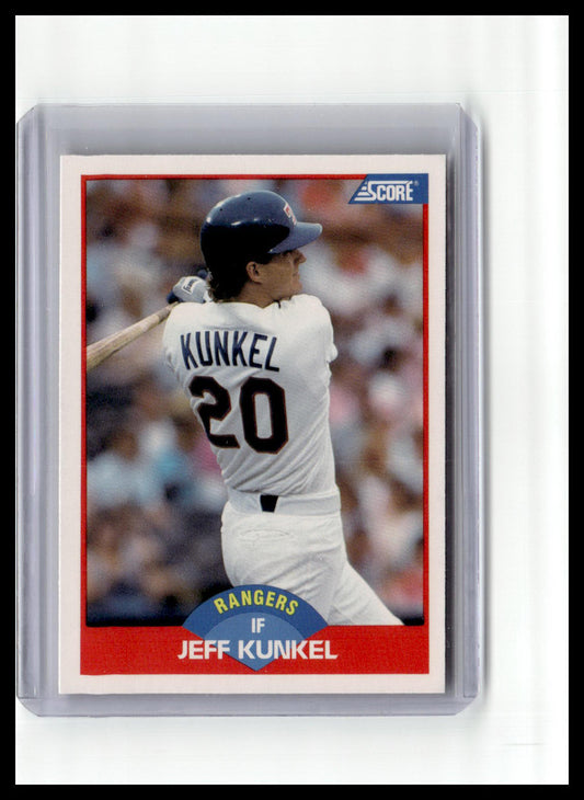 1989 Score #484 Jeff Kunkel