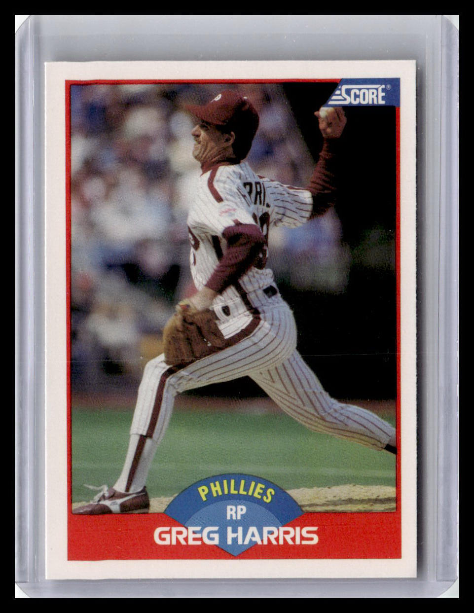 1989 Score #476 Greg Harris