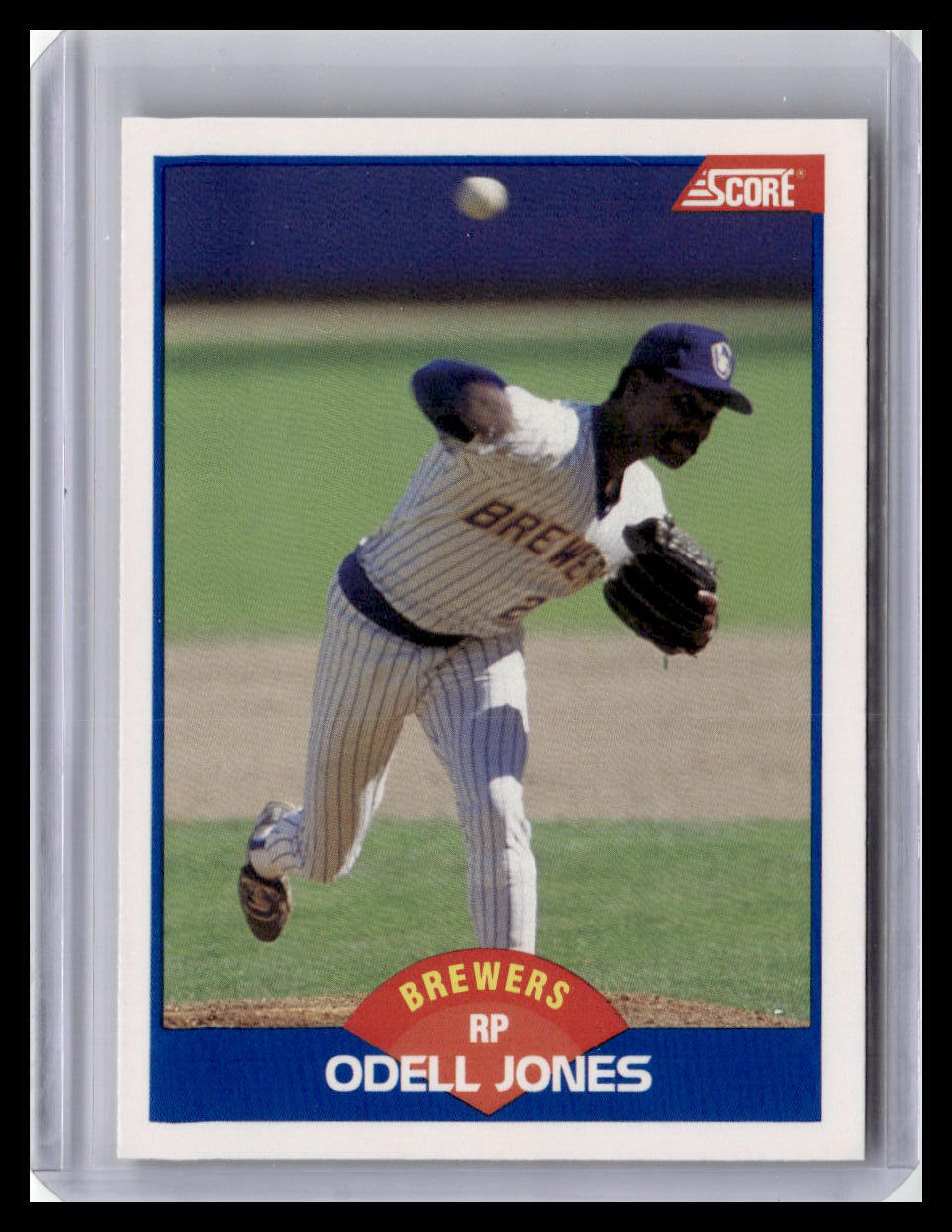1989 Score #579 Odell Jones