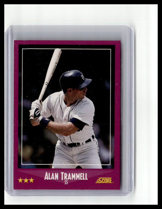 1988 Score #37 Alan Trammell