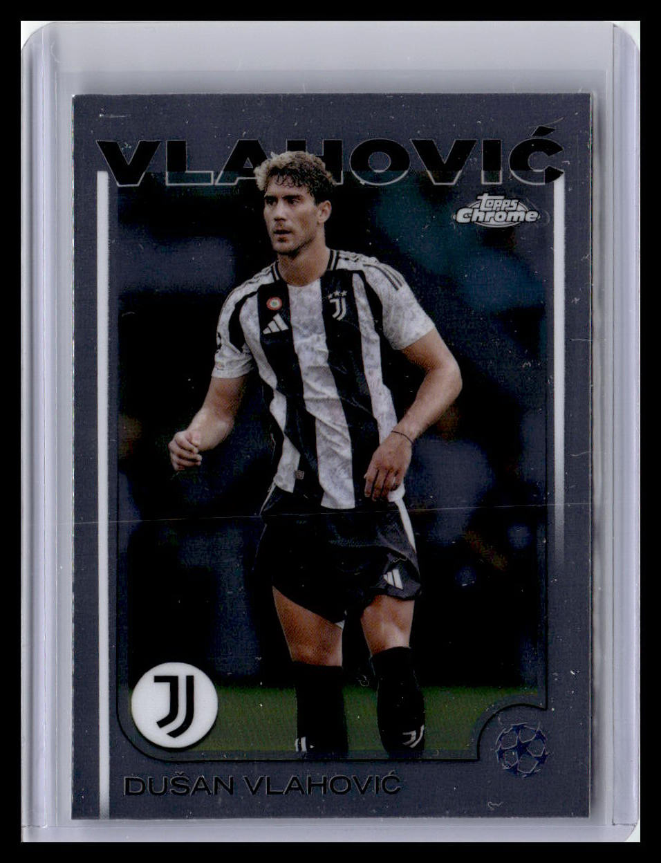 2024-25 Topps Chrome UEFA Club Competitions #176 Dušan Vlahović